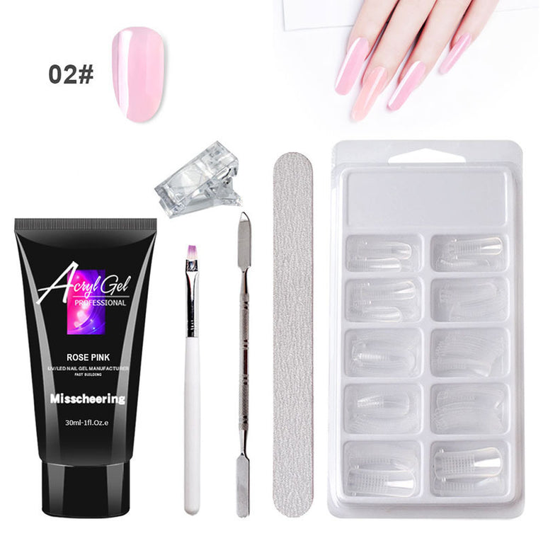 Painless Crystal Gel Nail Art Set