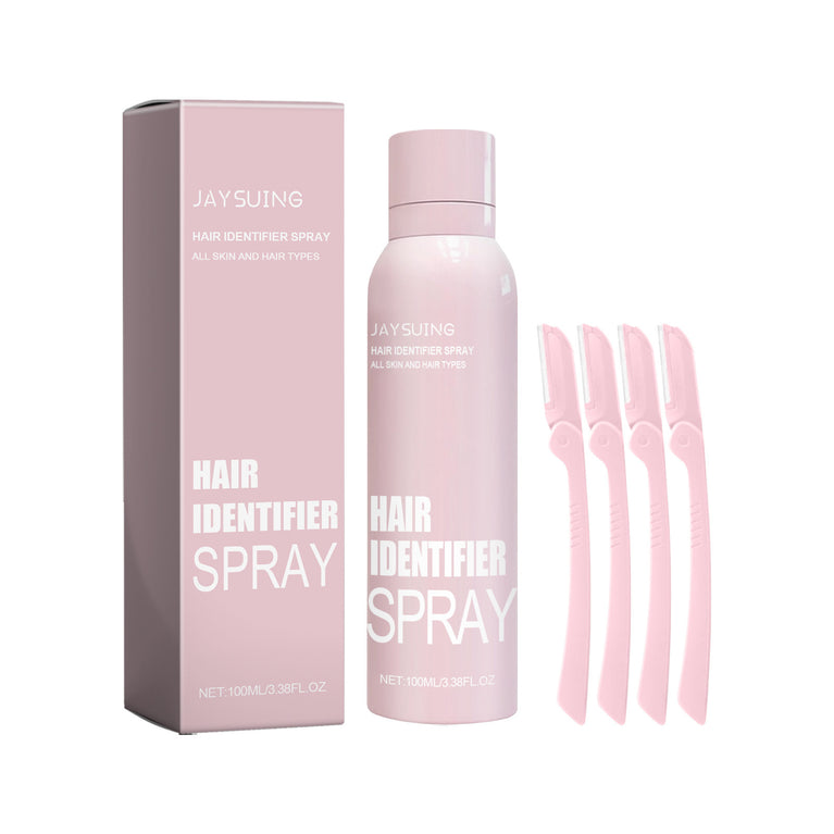 JAY SUING Hair Identifier Spray Set – Moisturizing Dermaplaner Spray for Smooth & Hydrated Skin