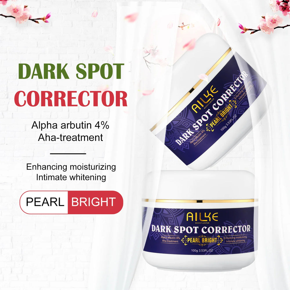 AILKE Dark Spot Remover Cream – Glutathione & Vitamin E for Underarms, Elbows, Legs, Age Spots & Freckles