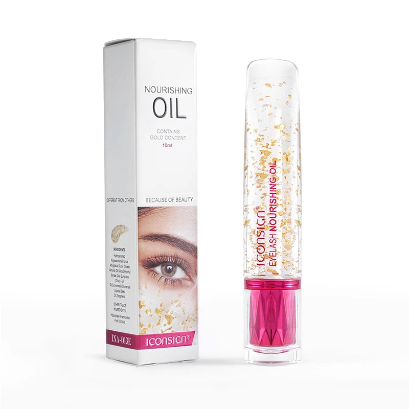 ICONSIGN Gold Essential Oil Lash & Brow Serum – Nourish, Lift & Strengthen ✨