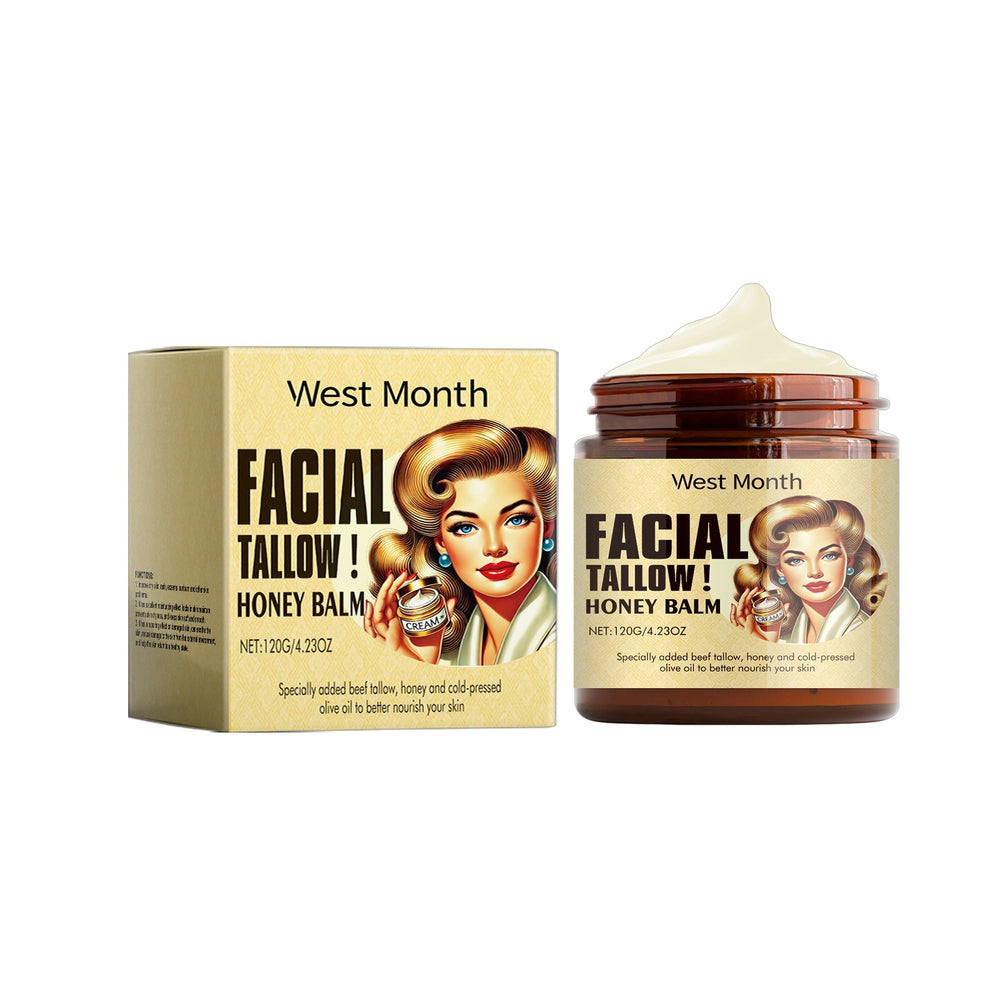 Facial Tallow Honey Balm – Deeply Nourishing & Hydrating Skincare