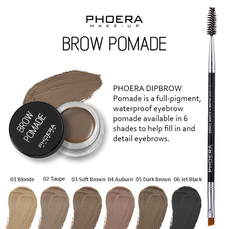 PHOERA - Waterproof & Long-Lasting Eyebrow Cream (6 Colors)